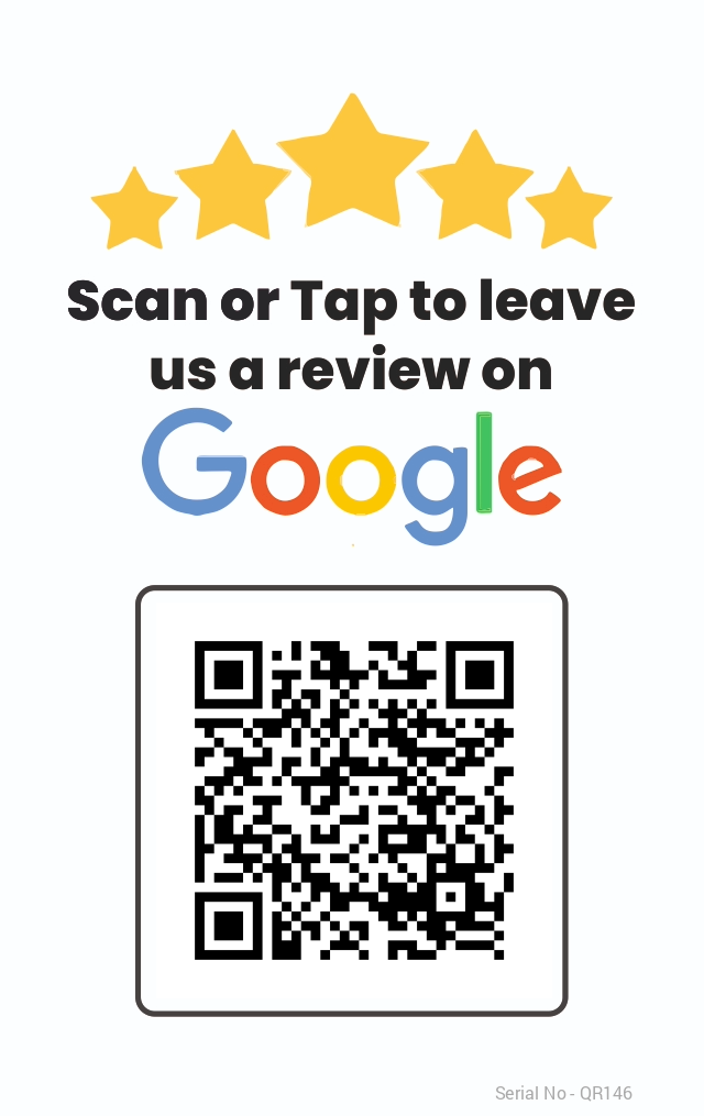 Masaliq Google Review NFC and QR Card