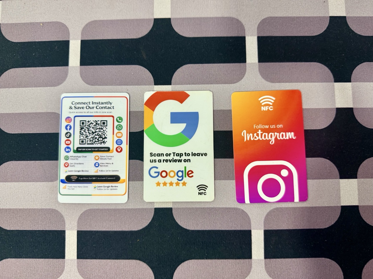 All in One Review & Follow Card